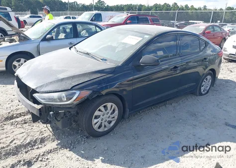 2018 Hyundai Elantra Se из США, поврежденный, VIN 5NPD74LF5JH221716